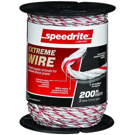 Speedrite SP040 660 Ft. Extreme Poly Wire - White